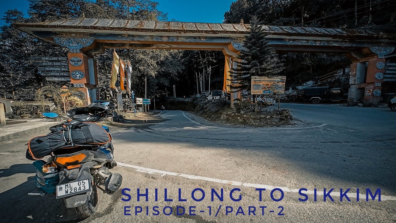 Shillong To Sikkim on Rayzr 125 EP-1/PT-2 #sikkimonrayzr125 #longrideonscooty #yamaha125 #sikkim...
