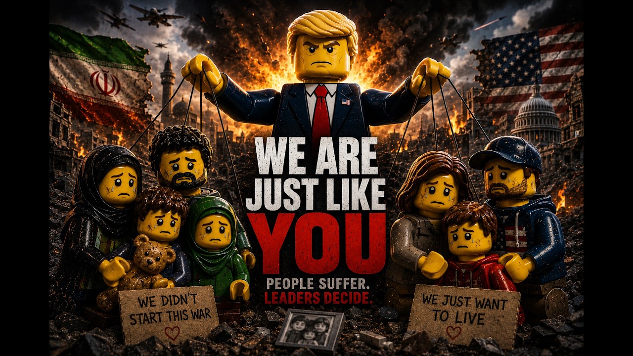 AMERICA&hellip; WE ARE JUST LIKE YOU 💔 | Iran&rsquo;s Emotional LEGO Song Will Make You Cry