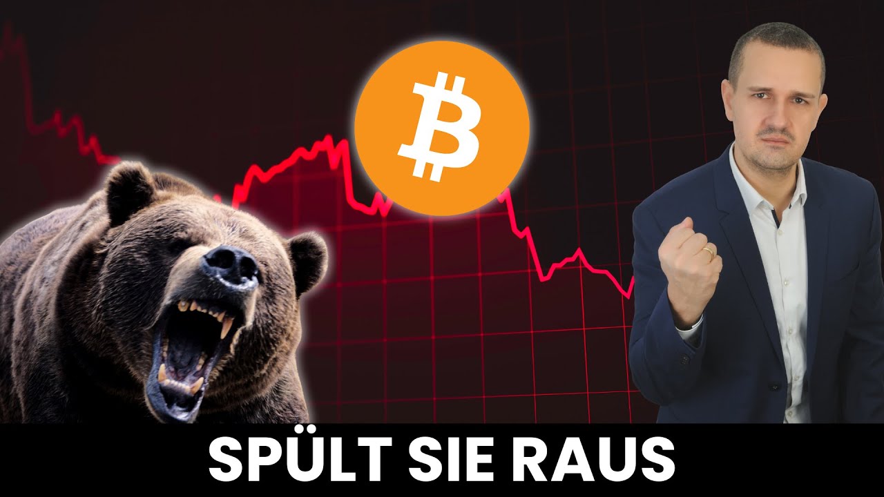 BTC darf weiter fallen! 📉 Wir warten &ndash; erst m&uuml;ssen die LETZTEN kapitulieren! 💀 #bitcoin #krypto