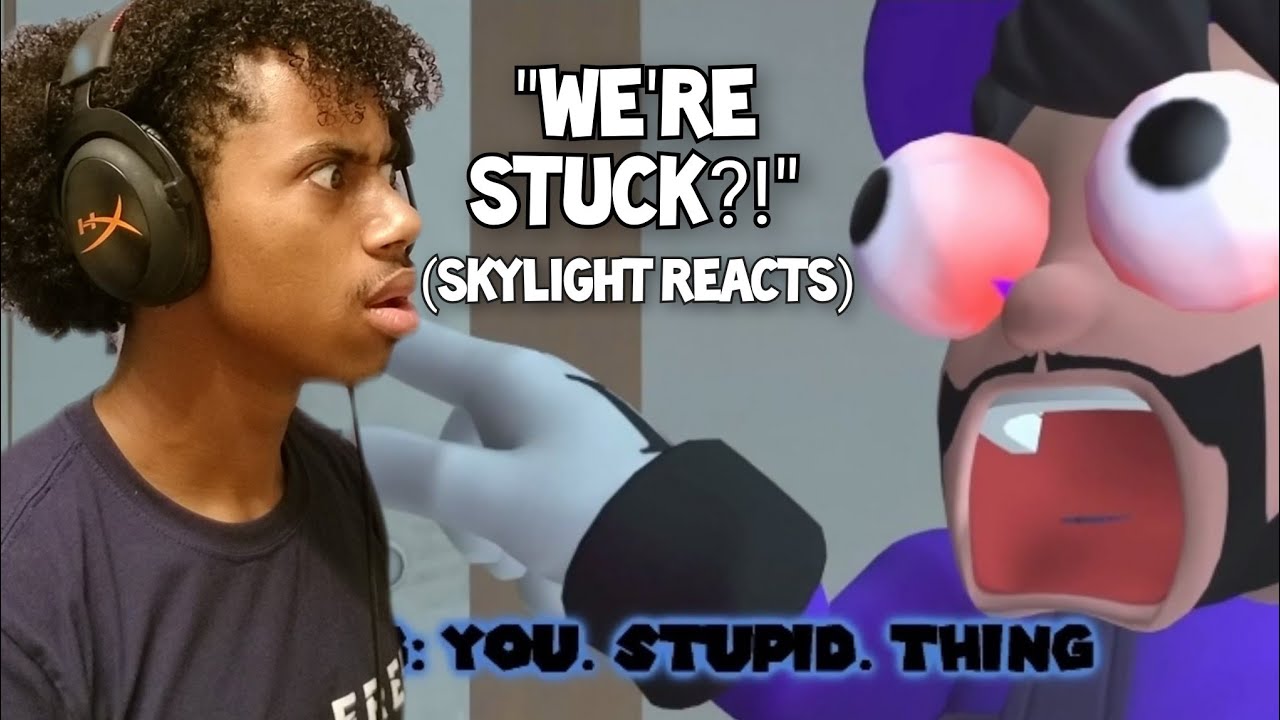 HOW DID THEY GET STUCK?! | SMG4: We Don't Talk About What Happened in the Elevator | Skylight Reacts