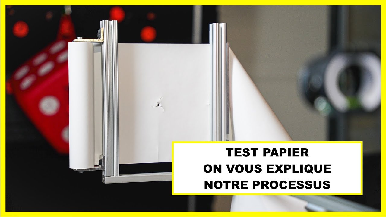 TEST PAPIER, ON VOUS MONTRE NOTRE PROCESSUS !! | BAN