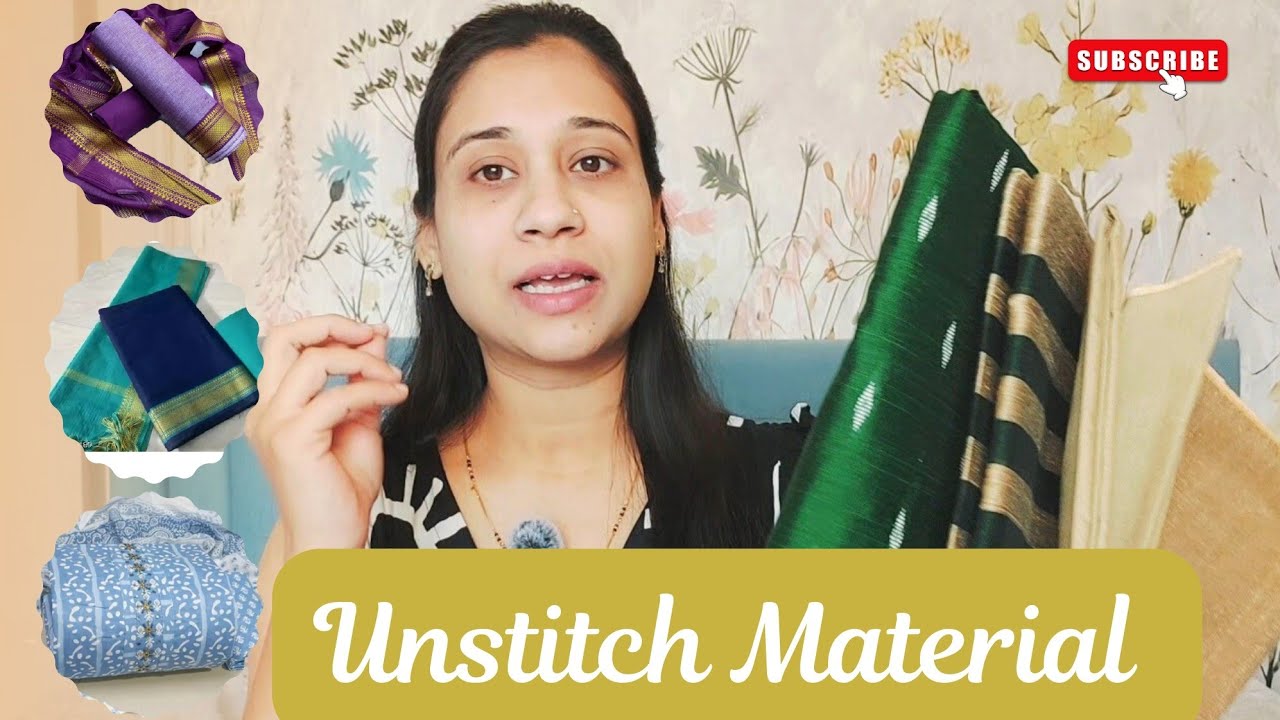 Beautiful Unstitched Dress Materials 💖 | Perfect for Daily & Festive Wear