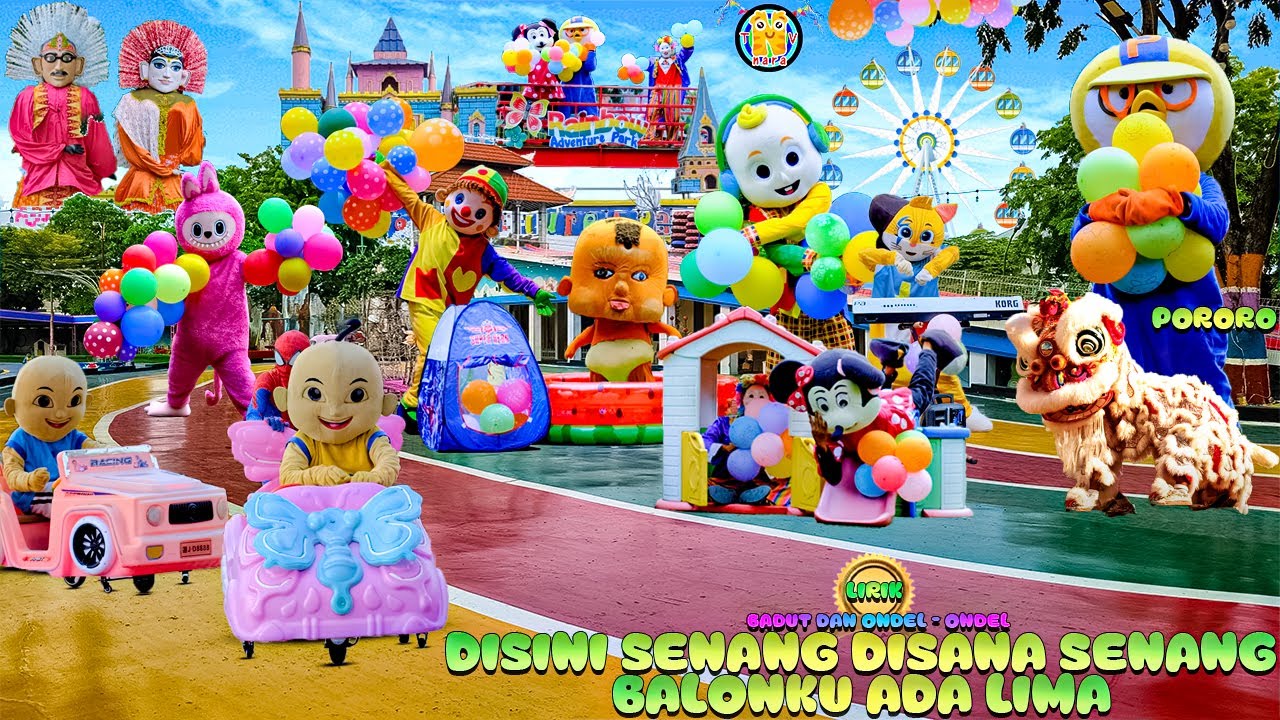 ONDEL ONDEL JOGET DAN BADUT LUCU‼️LAGU POPULER DISINI SENANG DISANA SENANG & BALONKU ADA LIMA 2026