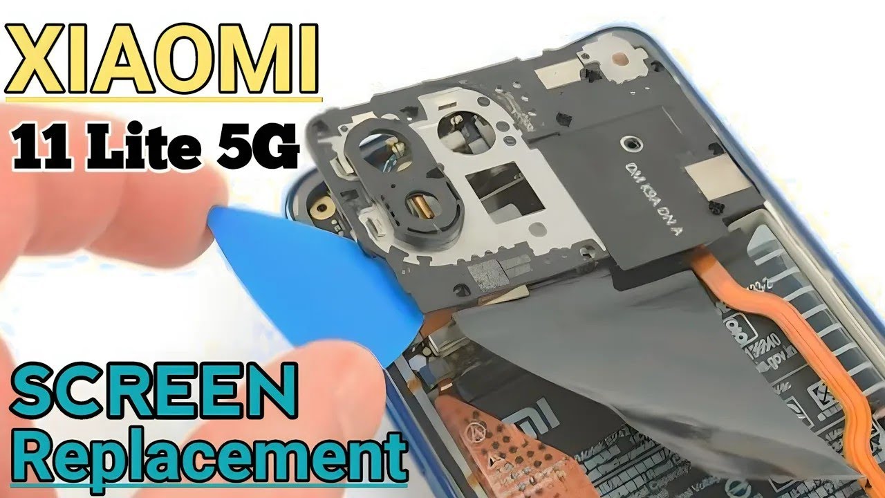 Xiaomi 11 Lite 5g Screen Replacement ｜｜ How To Change Display Mi 11 Lite 5g