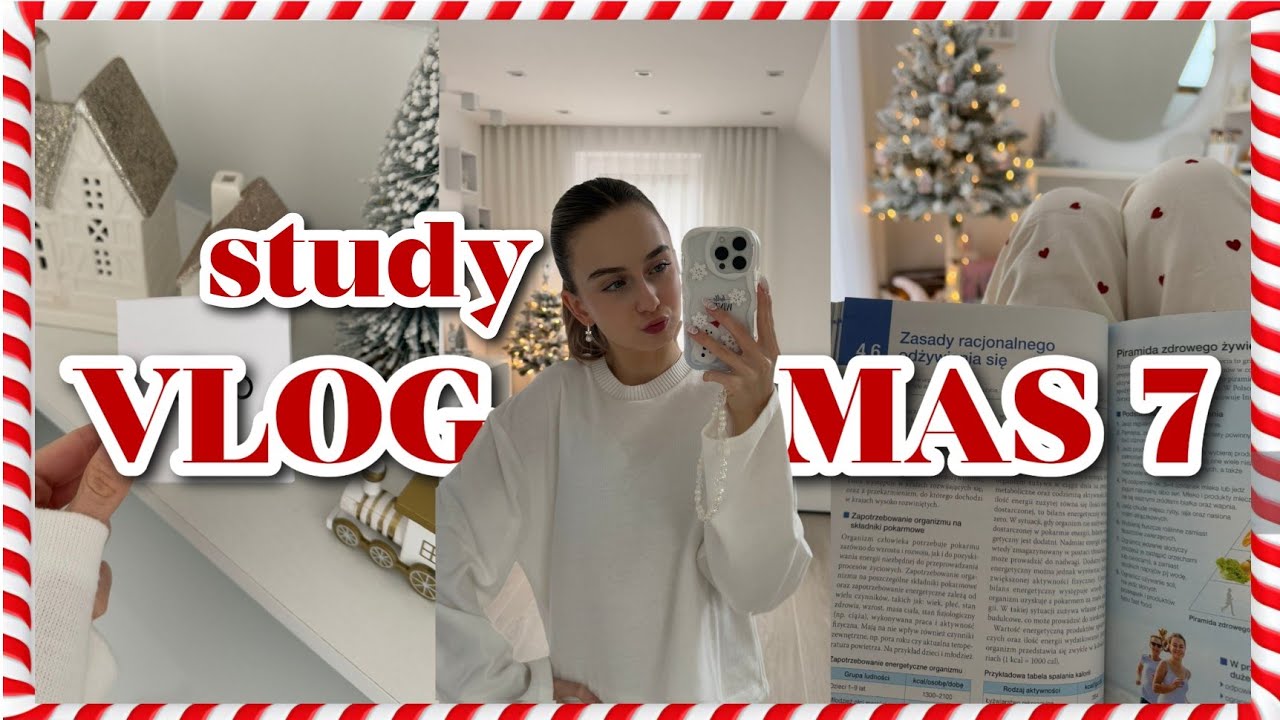 VLOGMAS 7 🎅🏻 study vlogmas, moje sposoby na naukę, szkoła