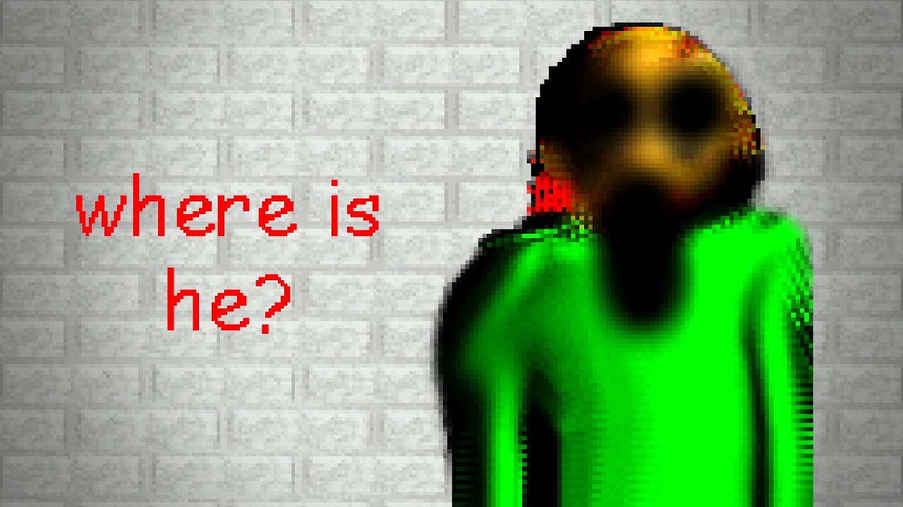 Where's Baldi? | Baldi's Basics MOD
