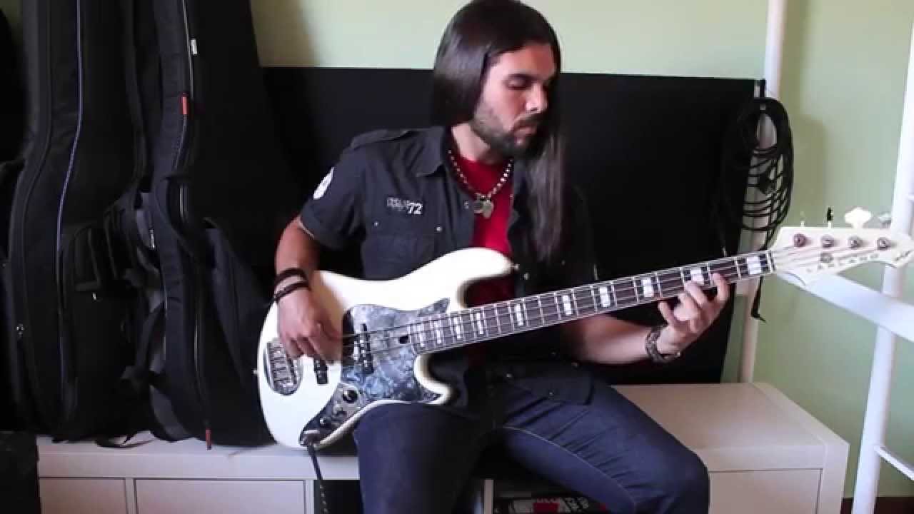 Lakland Jazz Bass Darryl Jones signature Skyline series {Test by Juanka Trujillo}