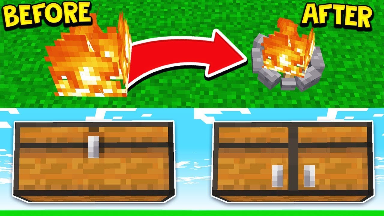 20 SECRET THINGS YOU CAN MAKE IN MINECRAFT!