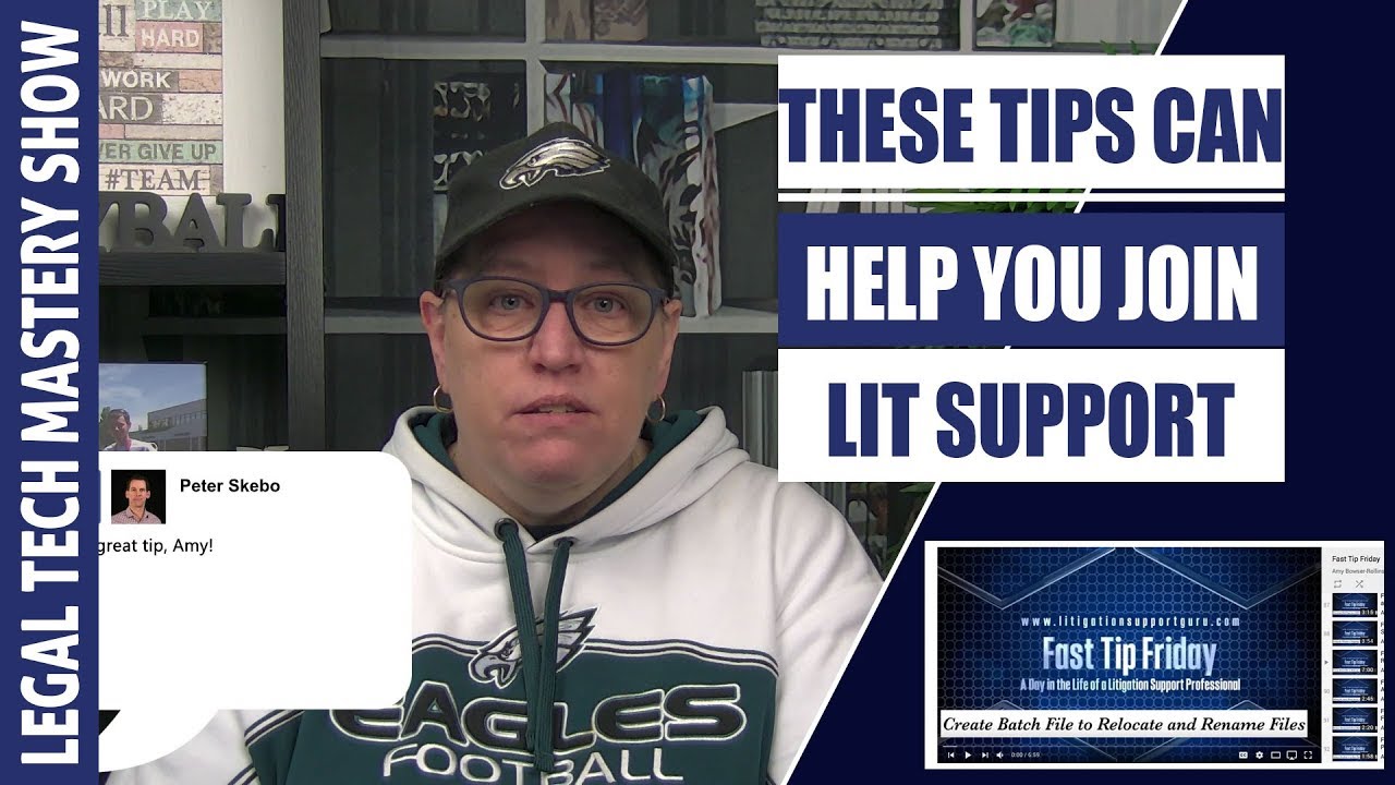 Tips for Breaking Into Litigation Support S01E07