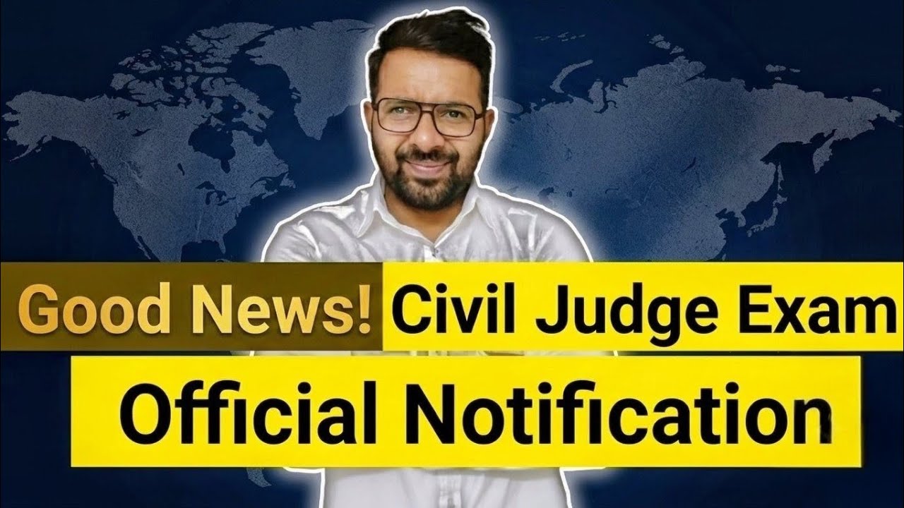 Good News! For CIVIL JUDGE Exam 2026