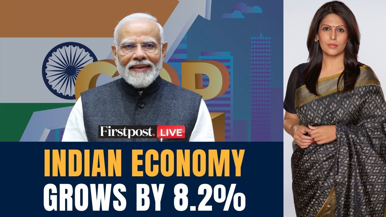 LIVE: Indian Economy Grows by 8.2%, Beats Projections | PM Modi |  | Vantage with Palki Sharma