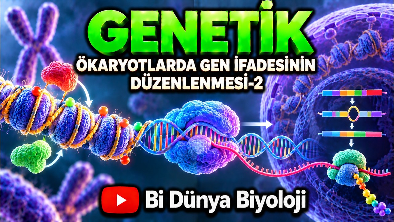 Genetik Bölüm 17 Ökaryotlarda Gen İfadesinin Düzenlenmesi-Part 2 #genel biyoloji