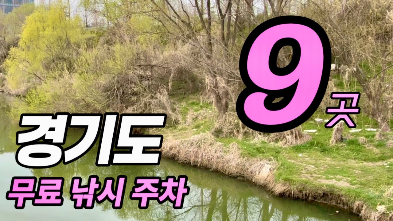 경기 무료 낚시 포인트 9곳 (진짜 되는 곳만)👍