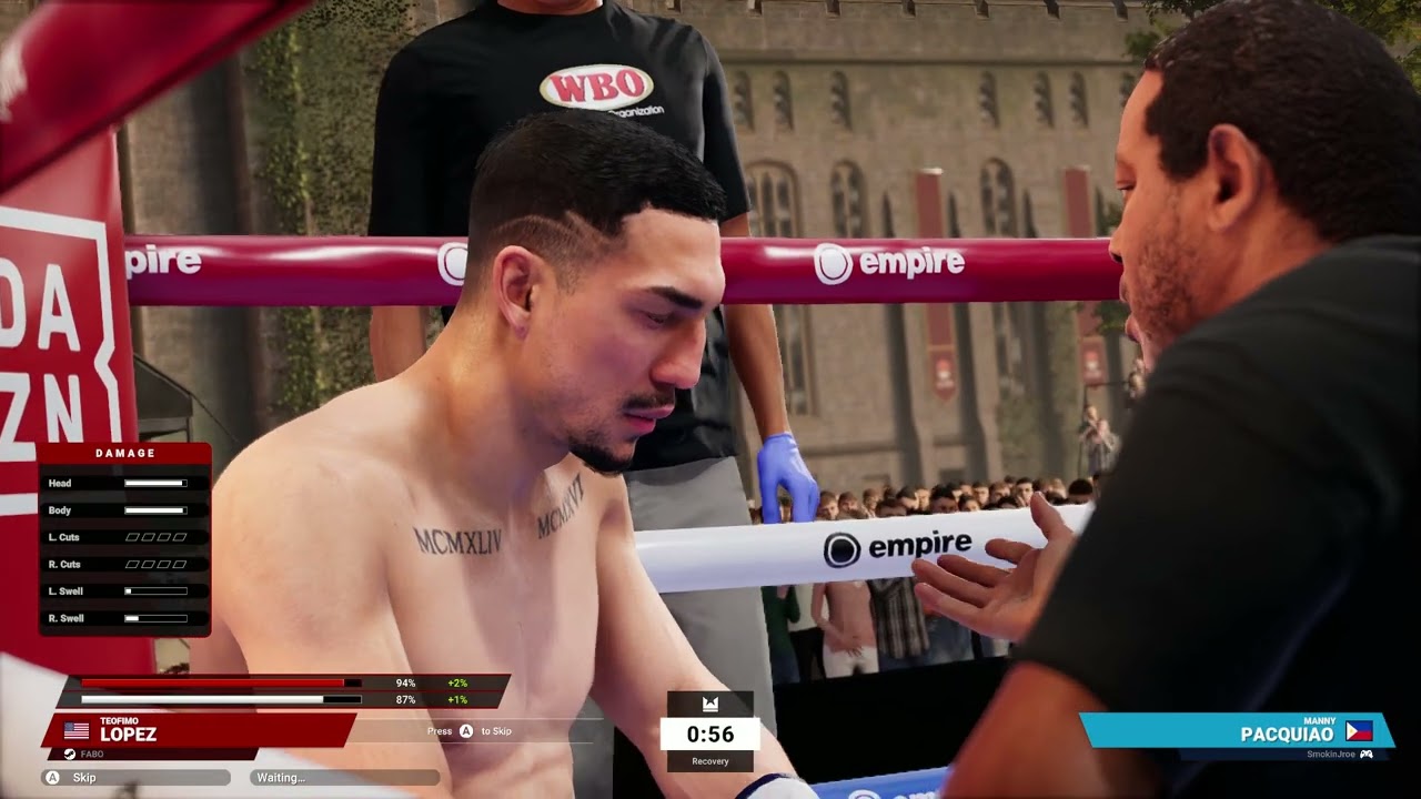 Teofimo Lopez vs Manny Pacquiao - Undisputed Boxing Game online