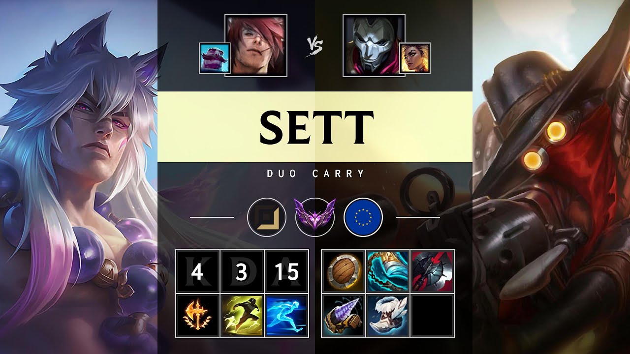 Sett ADC vs Jhin - EUW Master Patch 25.12