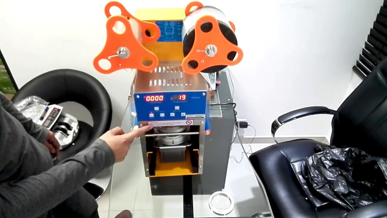 SELLADORA DE VASOS AUTOMATICA