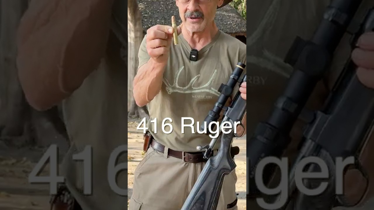 416 Ruger PH: лучшая винтовка для охоты на крупную дичь в Африке?