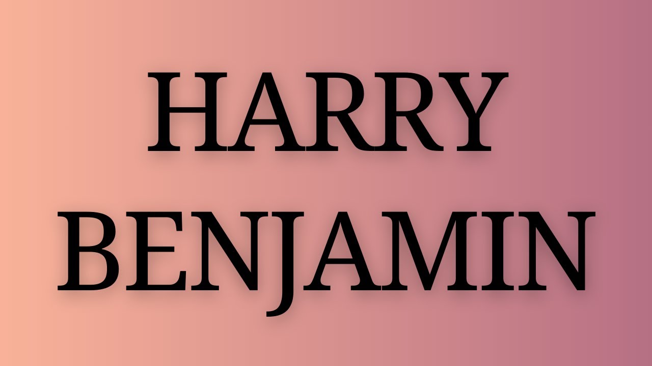 Harry Benjamin: The Father of Transgender Medicine