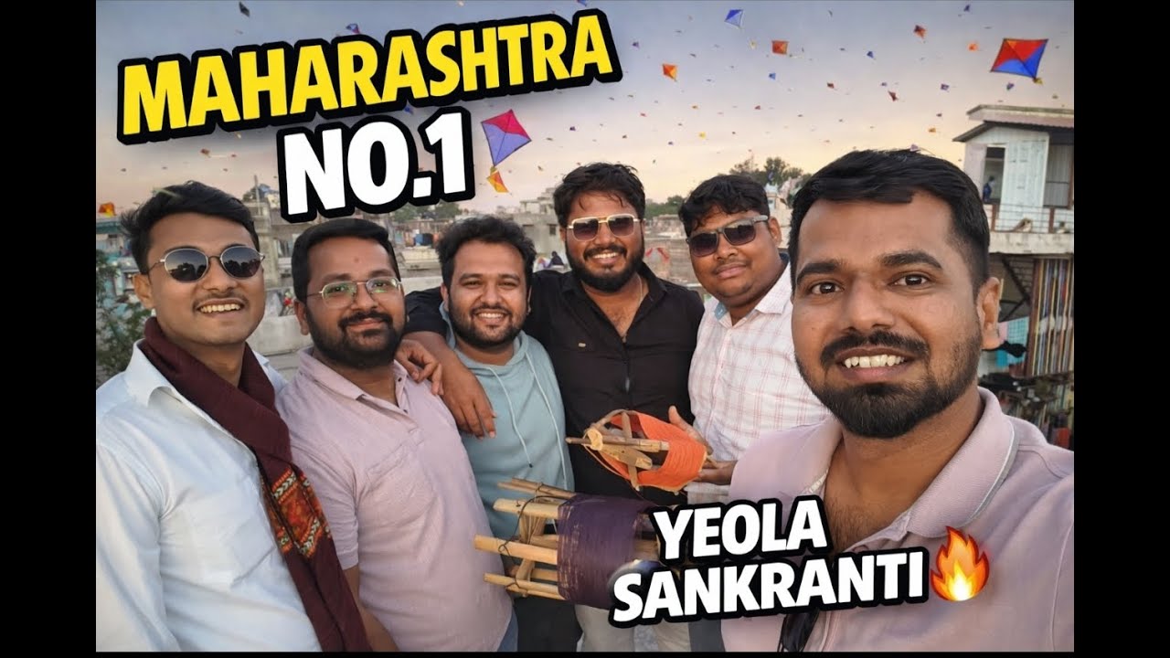 Yeola = Patang Capital of Maharashtra 🪁🔥 | Sankranti Vlog