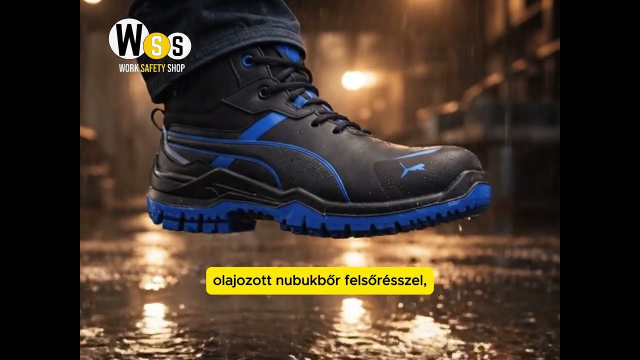 Puma Safety Krypton Blue – Nem szűnt meg, csak átalakult! | Új modell bemutató