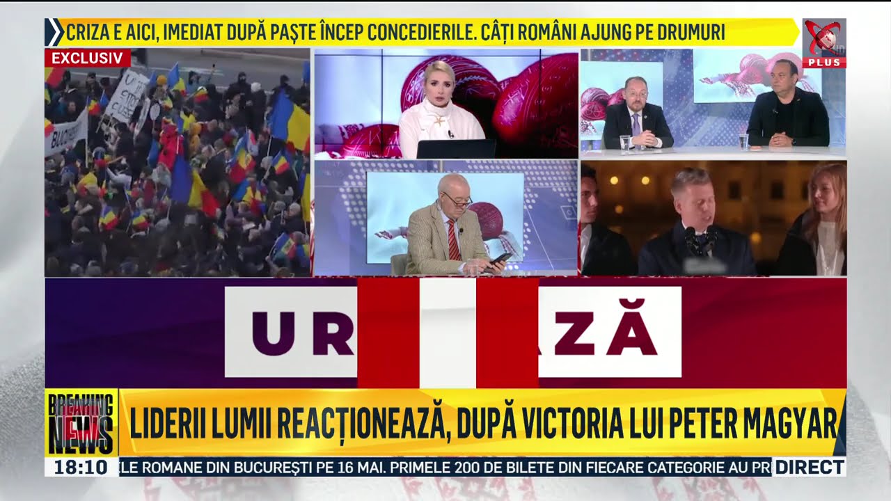 Stirile Realitatea Plus de astazi 13 Aprilie 2026 ora 18