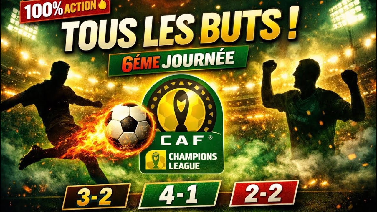 Résumé de la 6eme journée CAF champions league 