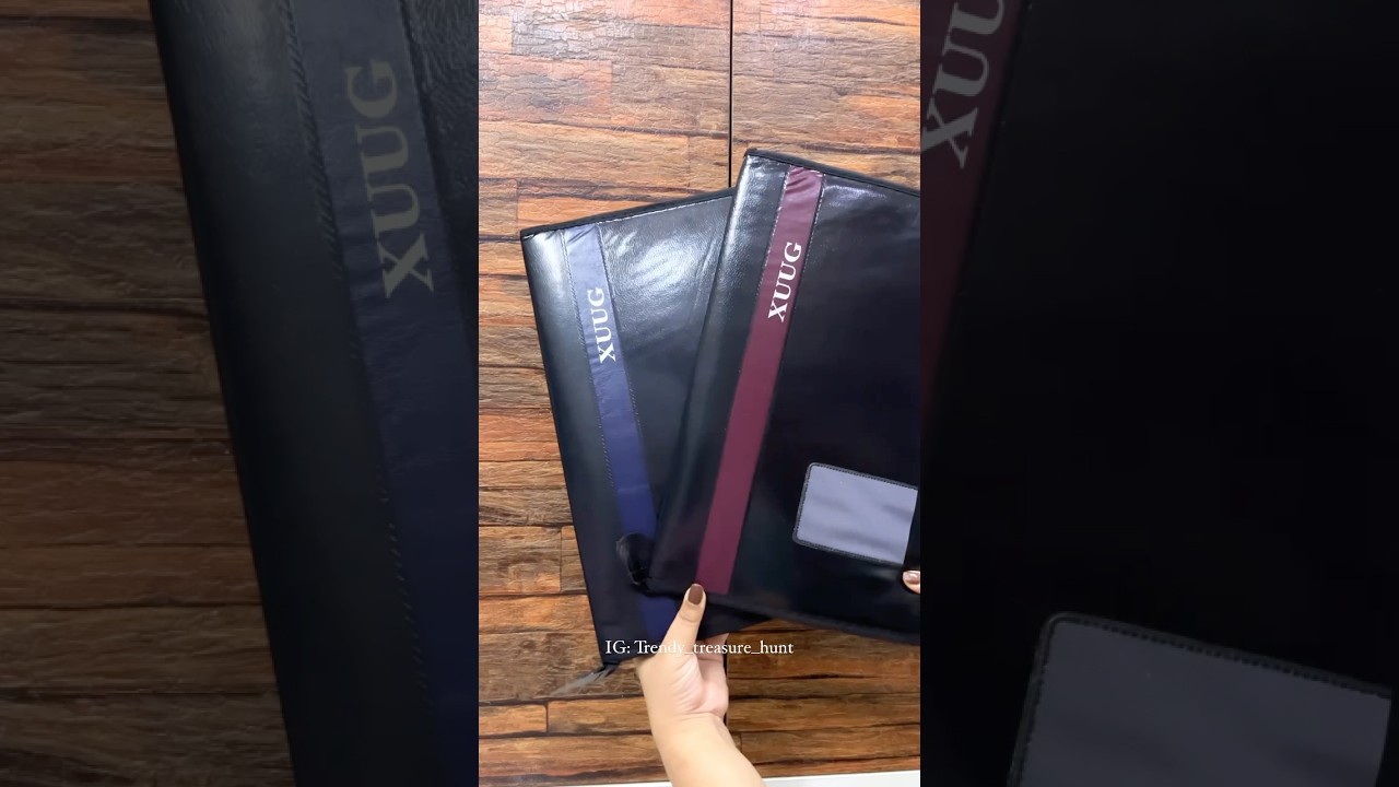 Portfolio File Folder with 20 Leaf Documents from Meesho 🗂️ #youtubeshorts #asmr #meesho #trending