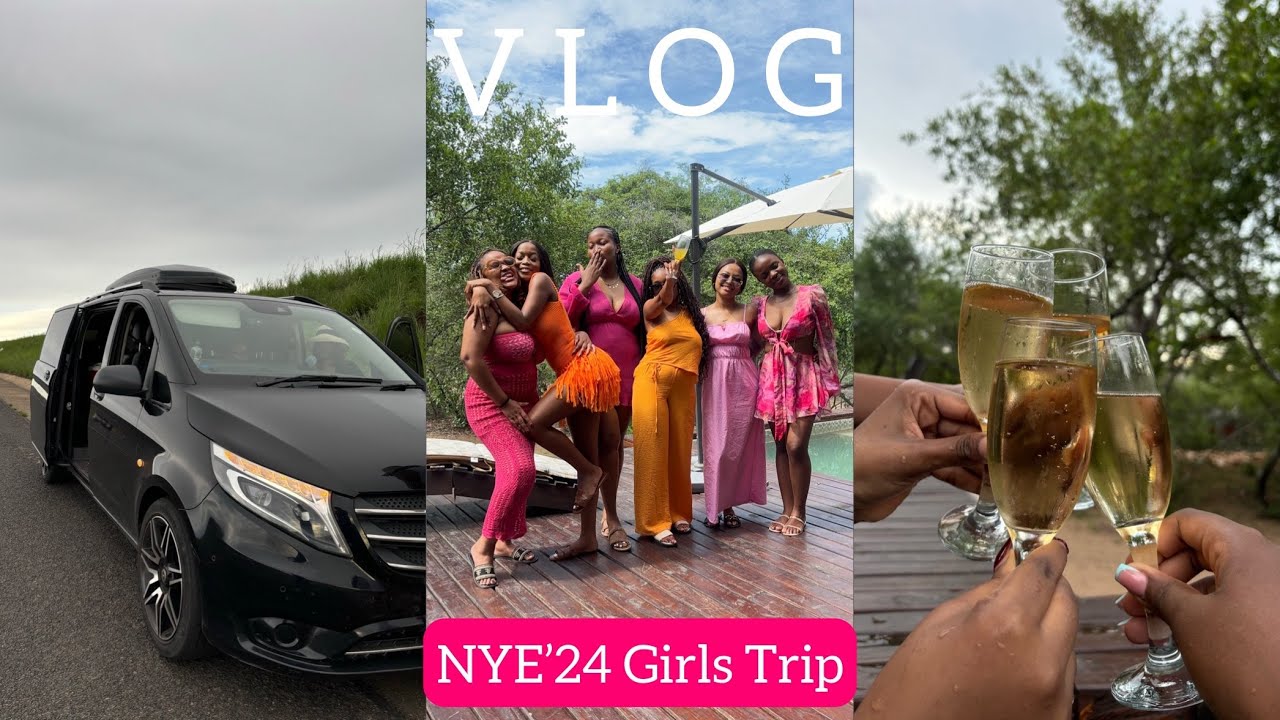 VLOG: NYE’24 Girls Trip | Marloth Park | Private Villa Tour | South African YouTuber | Kunnin Kay |