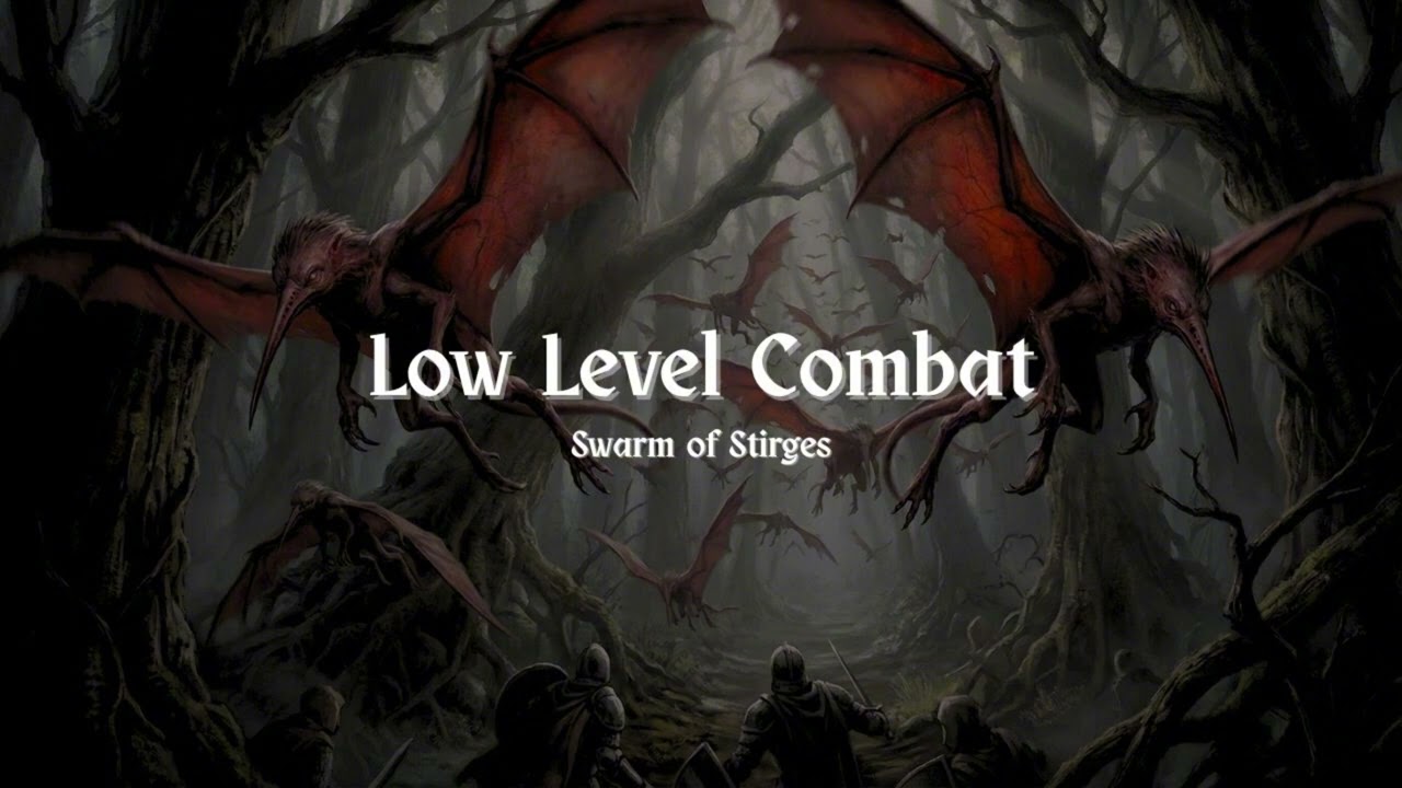 Low Level Combat: Swarm of Stingers | D&D/TTRPG Battle/Combat Music | 1 Hour | Free Copyright