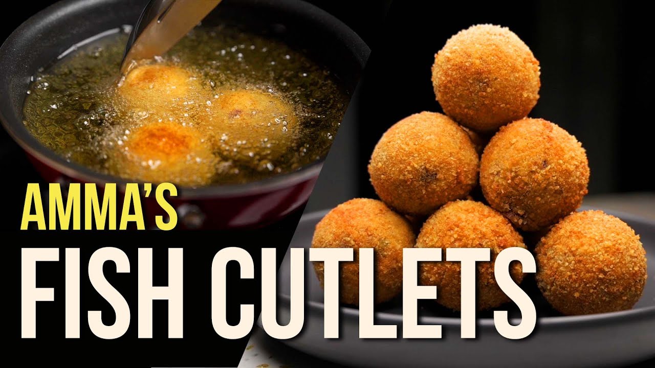Sri Lankan FISH CUTLETS - Crispy Homemade Snack - A Step-by-Step Recipe!