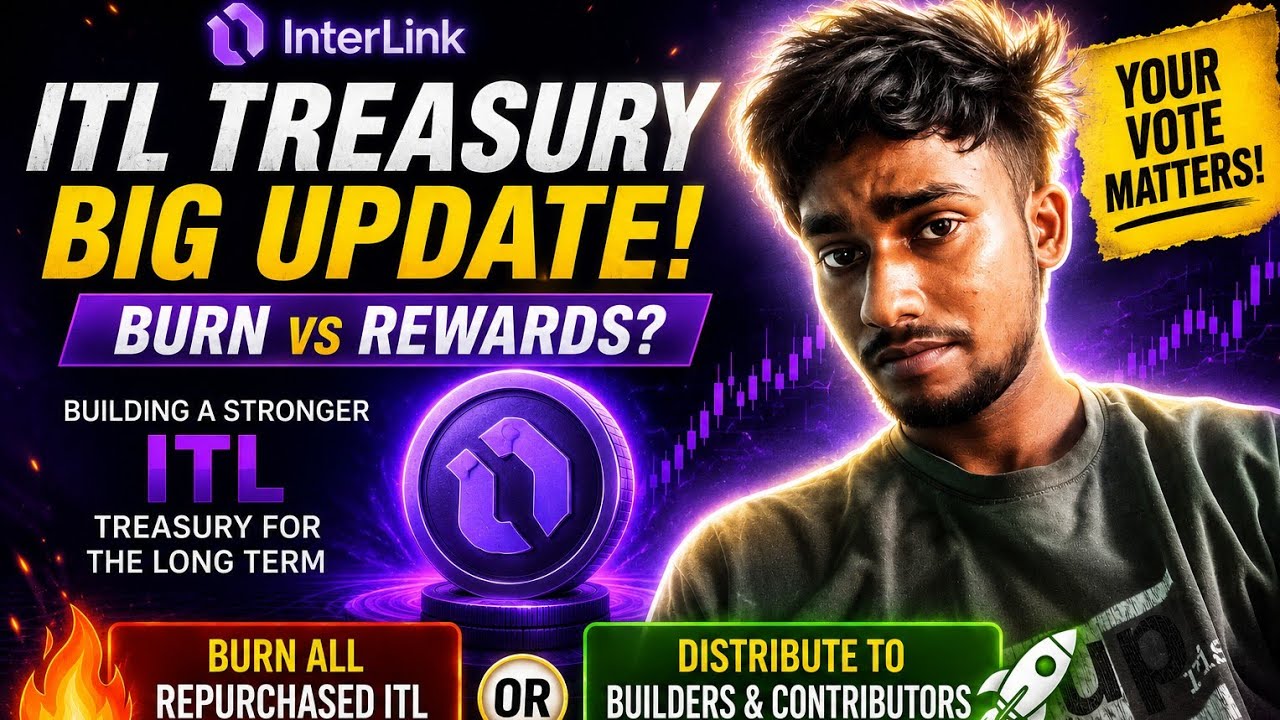 🔥 InterLink Big Update | ITL Burn vs Rewards? Future of ITL Treasury Explained