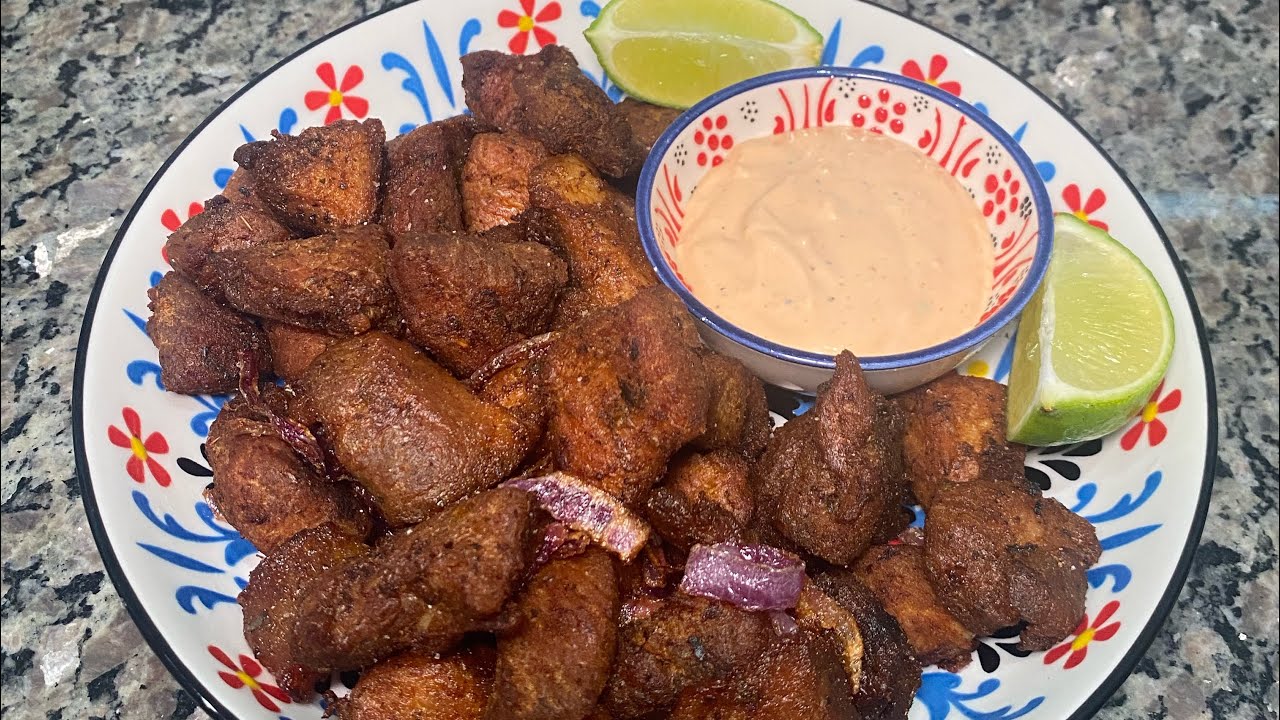 Puerto Rican Carne Frita (Fried Pork Chunks)! ❤️🇵🇷