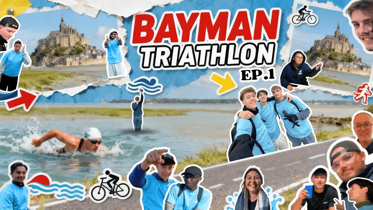 Bayman - Le triathlon du Mont Saint Michel - Jour1