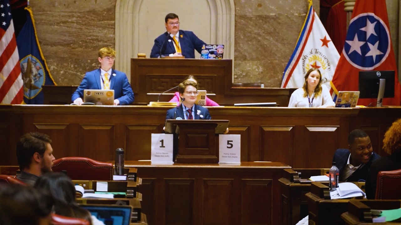 The President's Perspective — Tennessee Intercollegiate State Legislature (Vol. 121)
