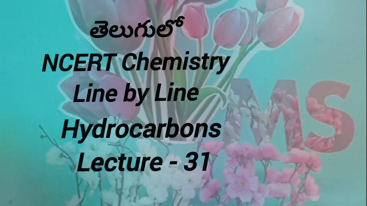 తెలుగులో : Electrophilic Substitution Reactions of Benzene 