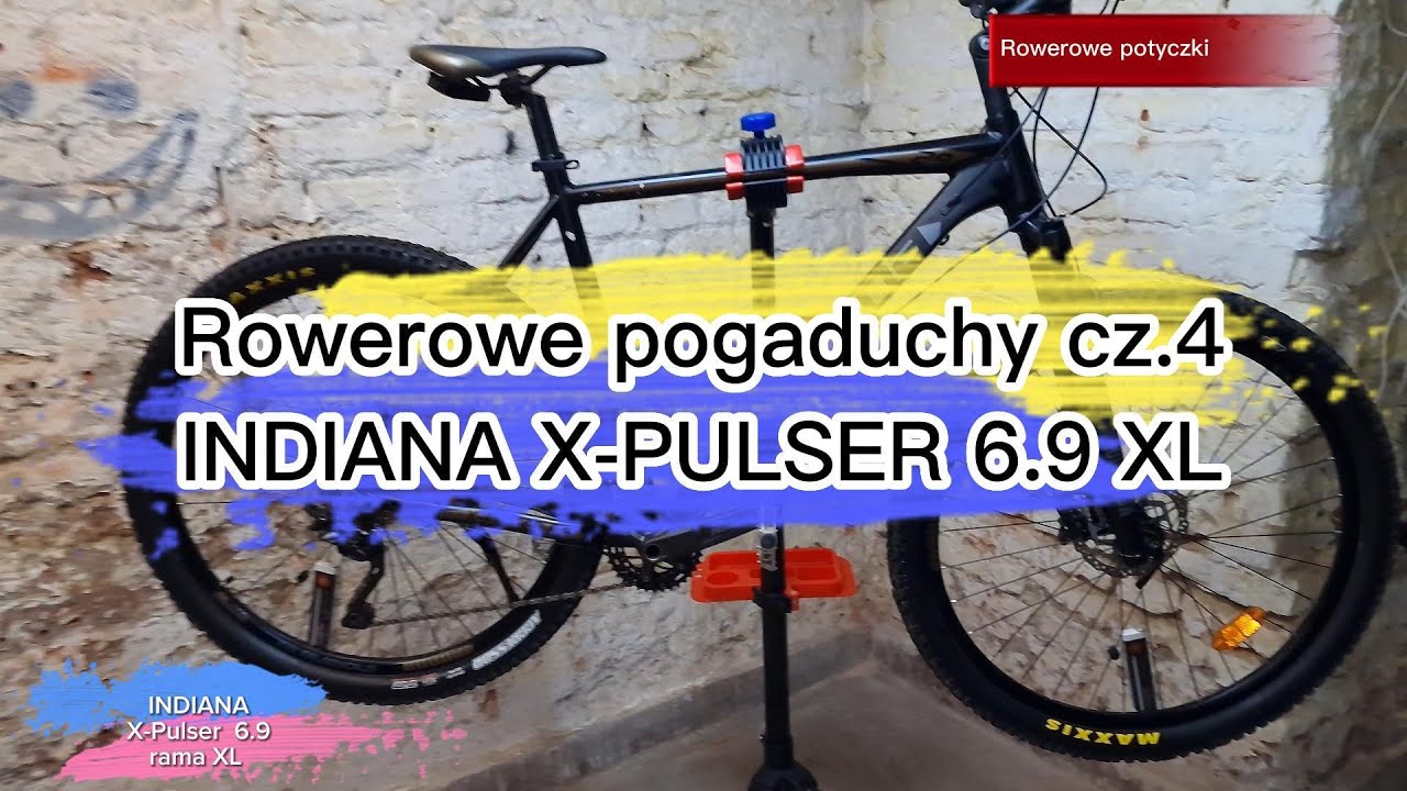 Rower Indiana X-Pulser 6.9 - XL dla 2 metrowego chłopa