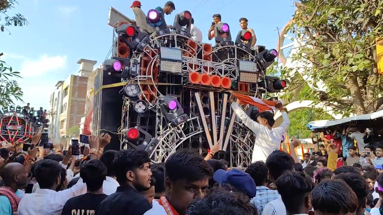 Prem Dj Mau vs Dk Dj Ballia खतरनाक Compition Mahaveer Jhanda Ballia 
