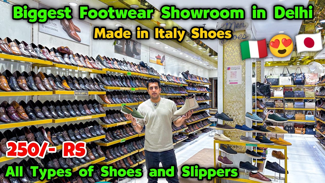 Made in Italy Shoes 🇮🇹😍| Original Leather Shoes | Loafers & Formal Shoes | Lajpat Nagar Shoes Market