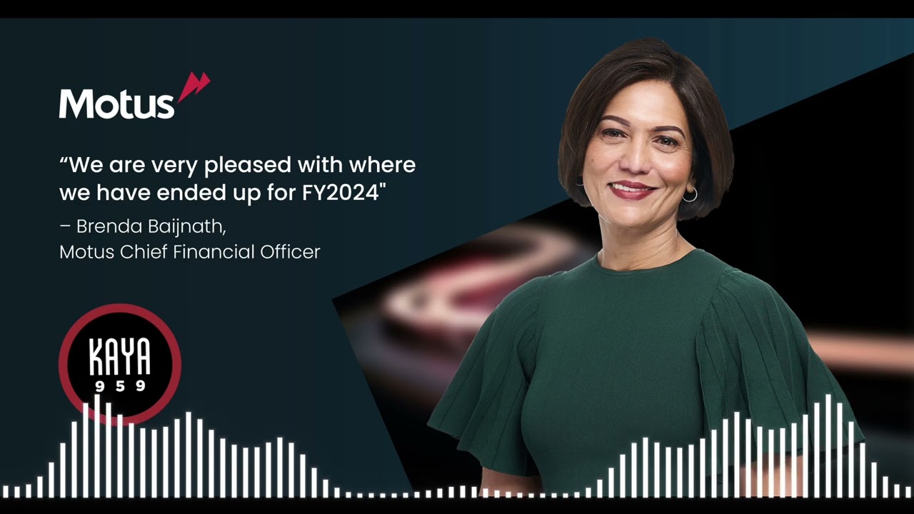 Motus CFO Brenda Baijnath on Kaya FM’s Kaya Biz show on 2 September 2025