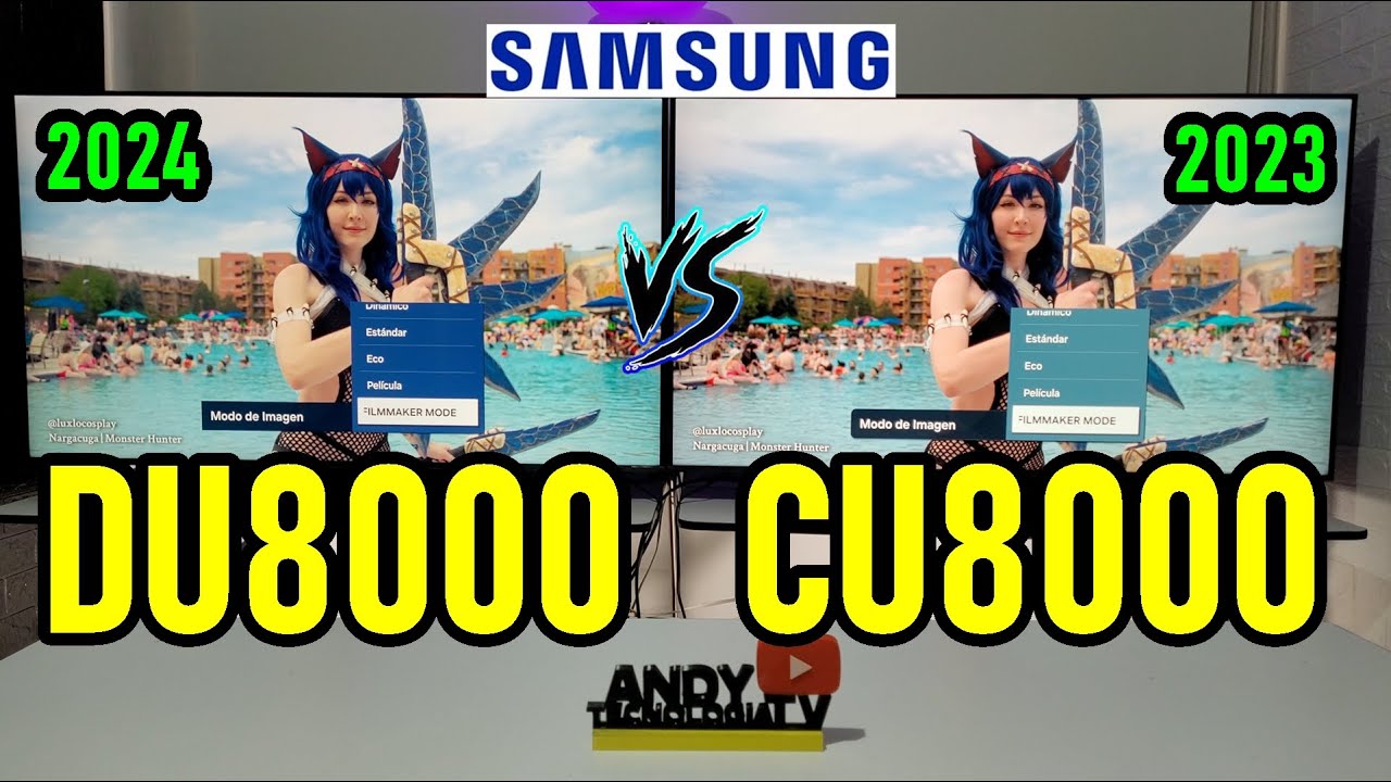 SAMSUNG DU8000 vs CU8000: Crystal Color Smart TVs 4K / Panel VA