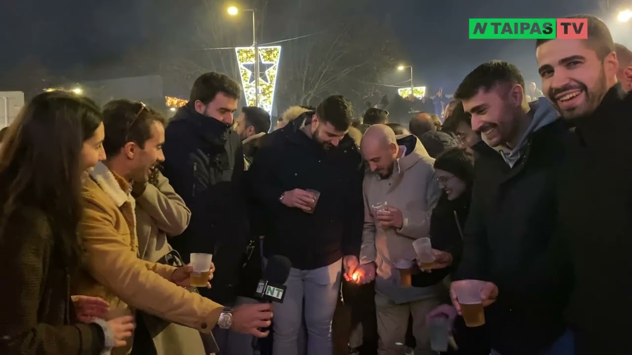 Passagem de ano reúne milhares nas Taipas