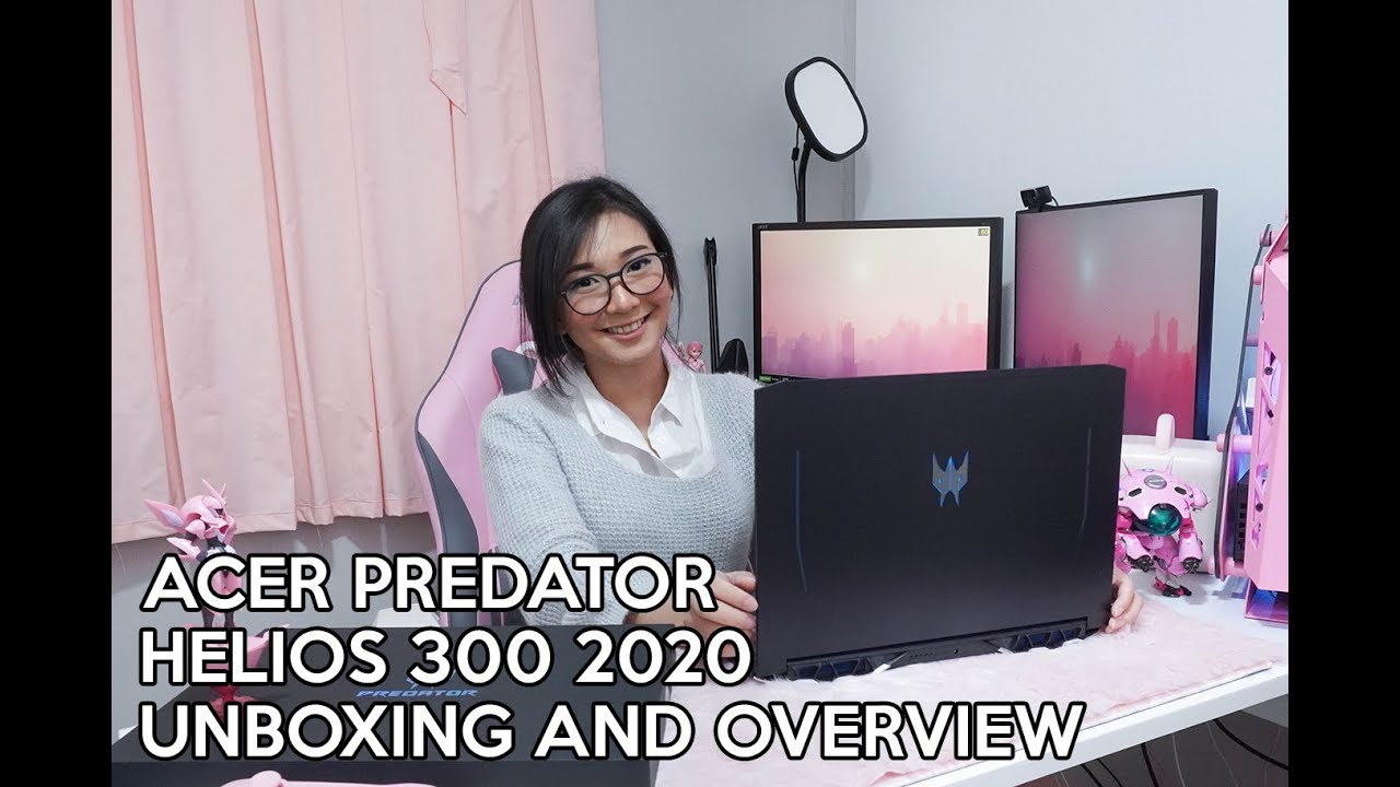 ACER Predator Helios 300 2020 Unboxing and Overview