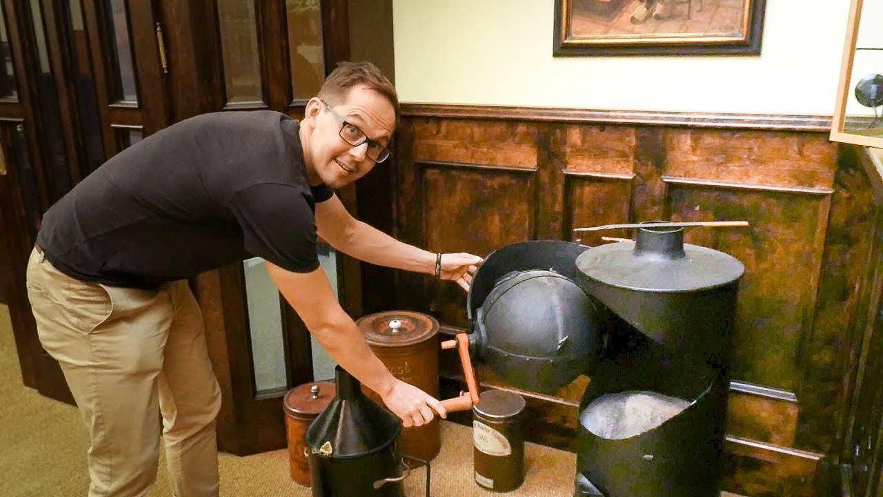 Inside The Oldest Coffee Roastery In the World (roasting coffee since 1870!)