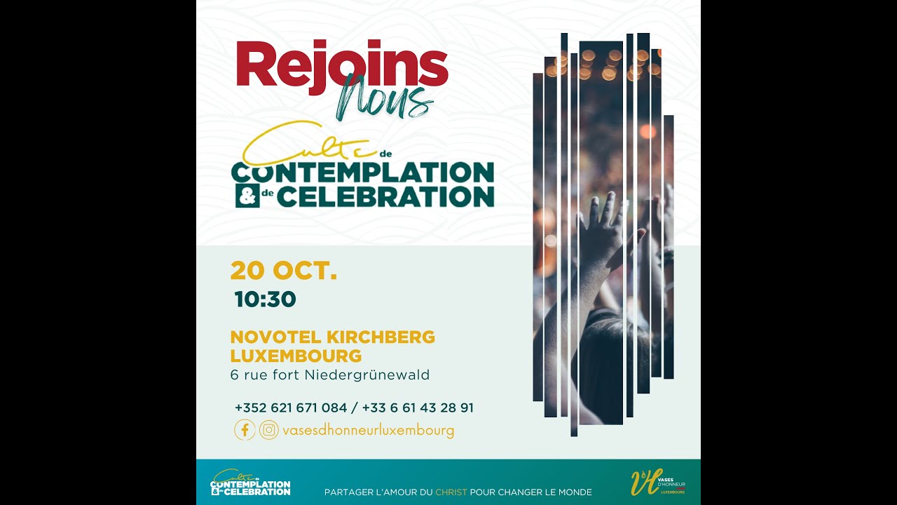 Culte de Célébration et Contemplation 20.10.24