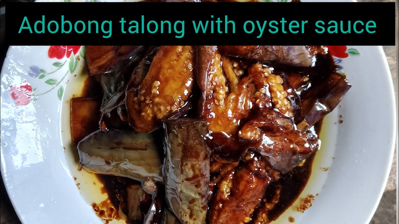 adobong talong with oyster sauce | simpleng Buhay sa probinsya |