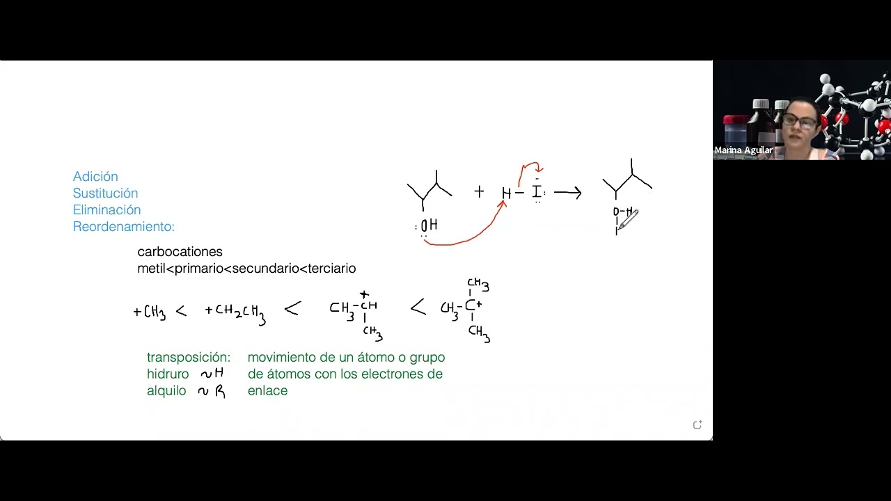 Reordenamiento de carbocationes