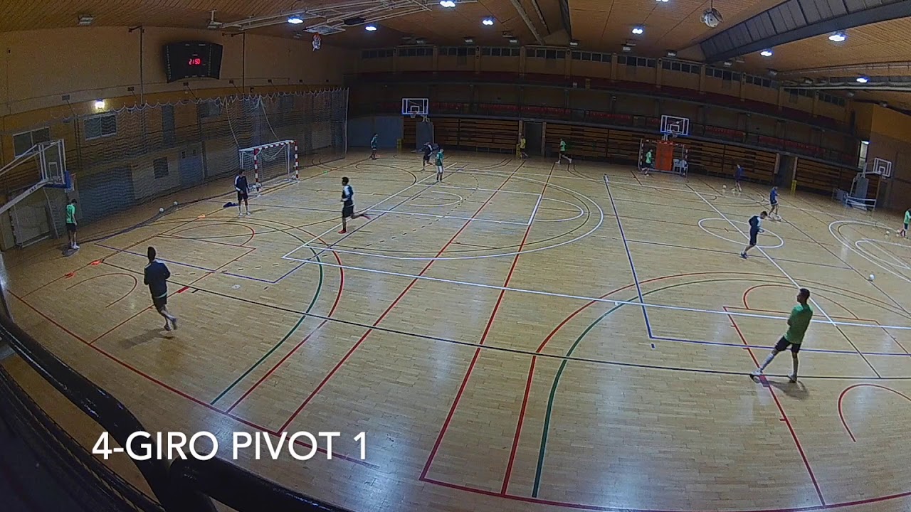 Entrenamiento de fútbol sala: Sesión de tecnificación.