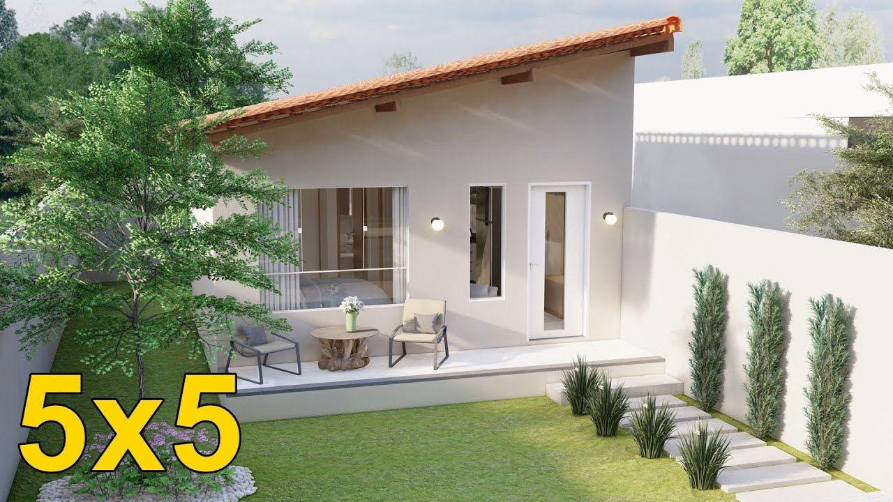 Casa pequena 5X5m