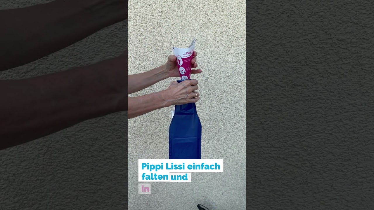 minimus Notfalltoilette Anwendungsbeispiel f&uuml;r Frauen