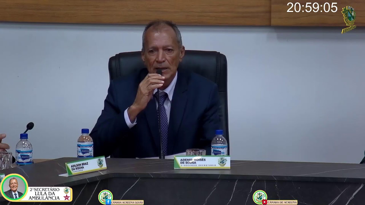 1° SESSÃO ORDINÁRIA NO DIA 09 DE FEVEREIRO DE 2026